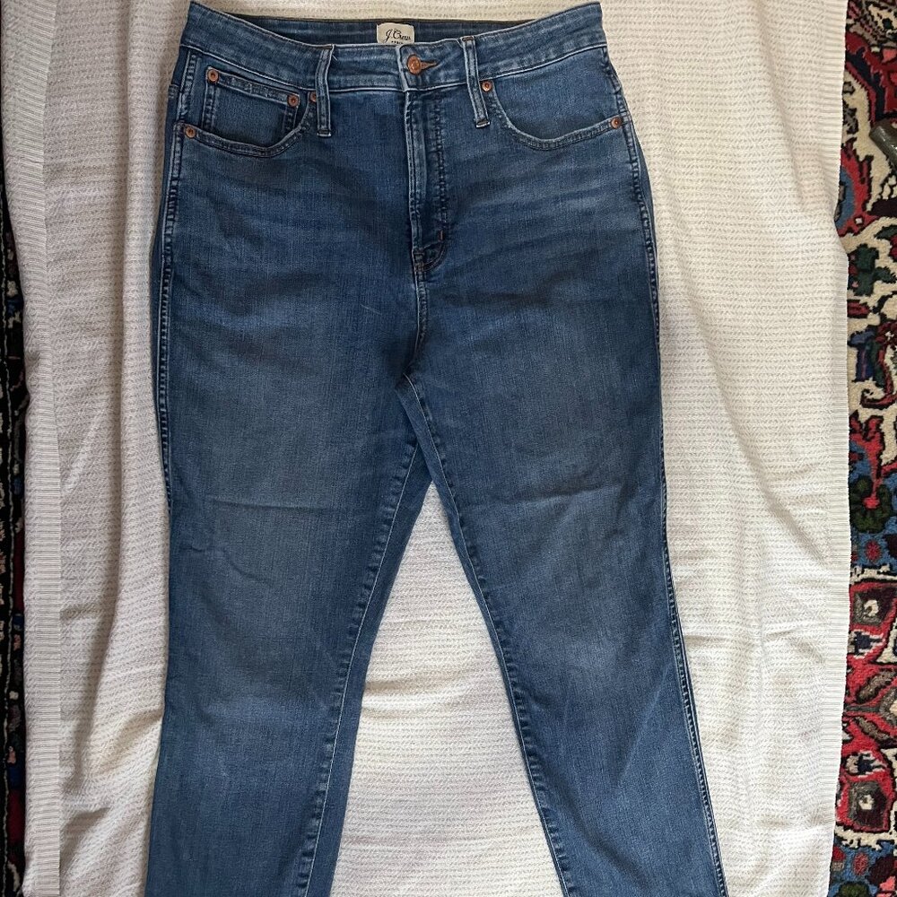 J. Crew Curvy Vintage Straight Jeans